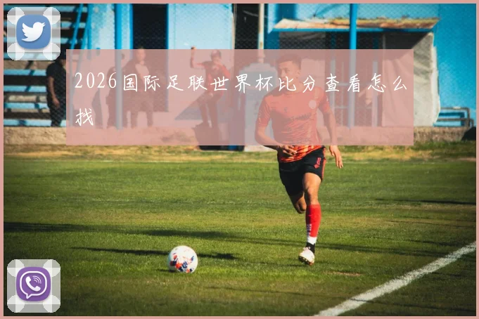 2026国际足联世界杯比分查看怎么找